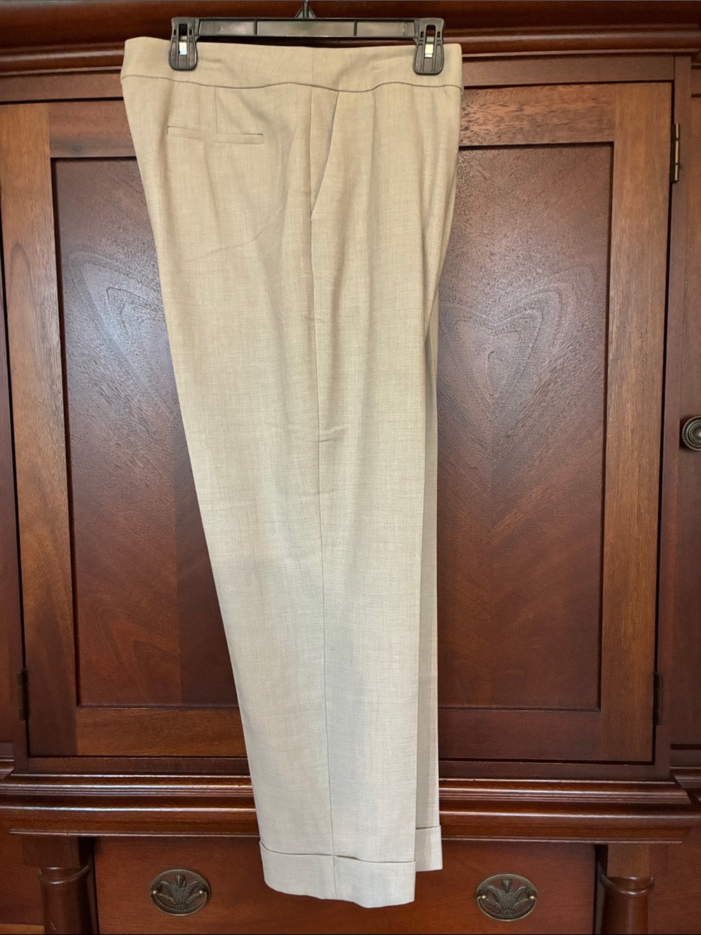 Calvin Klein Khaki Beige Dress Pants - Neutral Tone